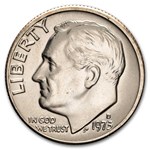 1973-D Roosevelt Dime 50-Coin Roll BU