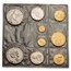 1973 Haiti 9-Coin Gold Proof Set