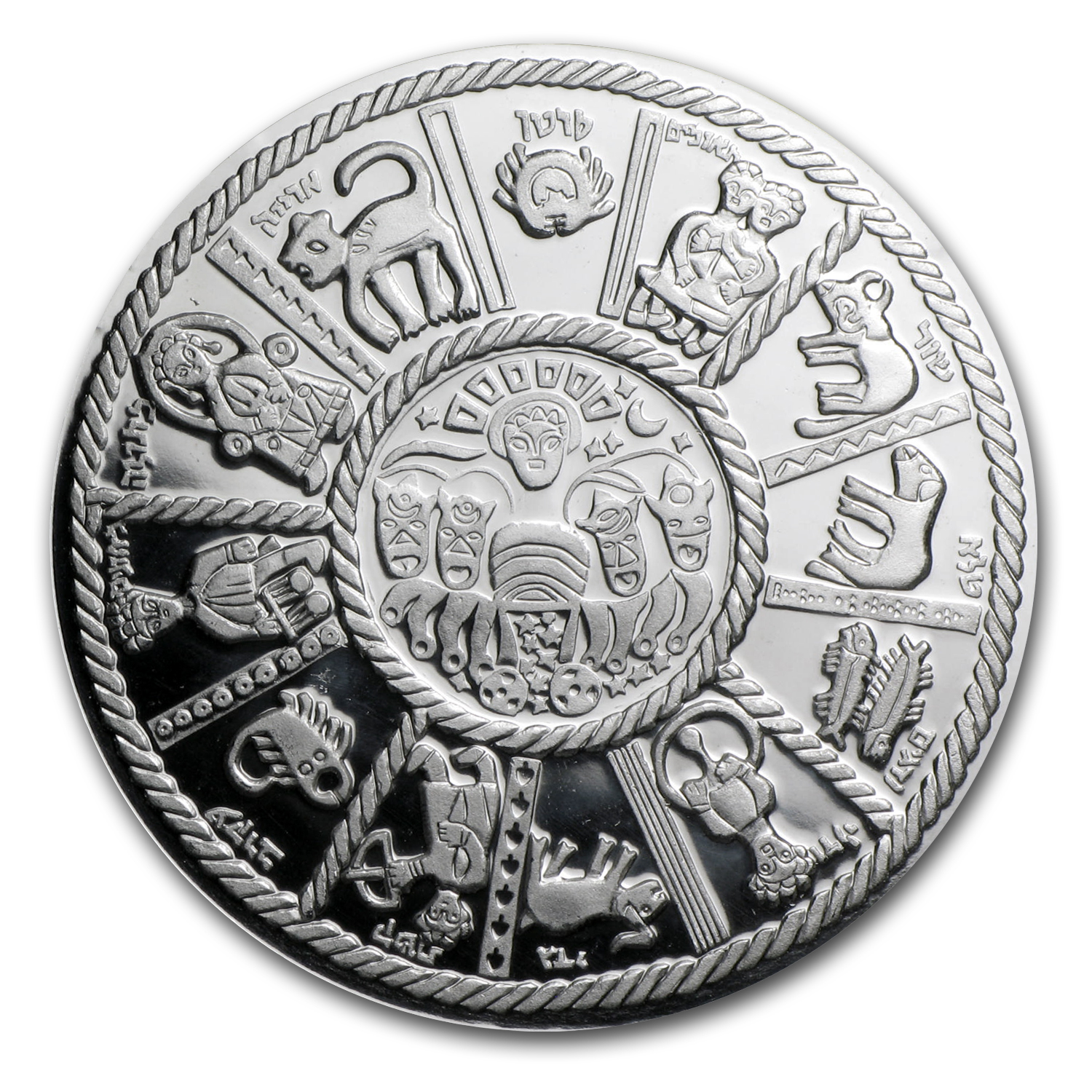 イスラエル 1973 10リロット 銀貨  25th Anniversary… イスラエル JE5733年（1973年） 10リロット 銀貨 デザイン