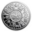 1973 Israel 1 oz Platinum Round 25th Anniversary Medal