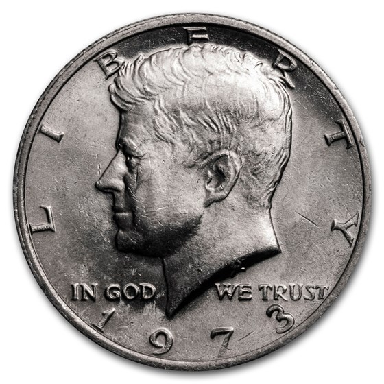 1973 Kennedy Half Dollar BU 1973 Kennedy Half Dollar BU