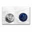 1973-S 40% Silver Eisenhower Dollar BU (Blue Mint Envelope)