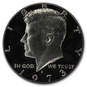 1973-S Kennedy Half Dollar Gem Proof