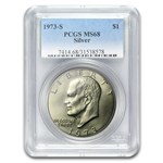1973-S Silver Eisenhower Dollar MS-68 PCGS