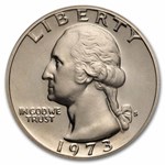 1973-S Washington Quarter 40-Coin Roll Proof
