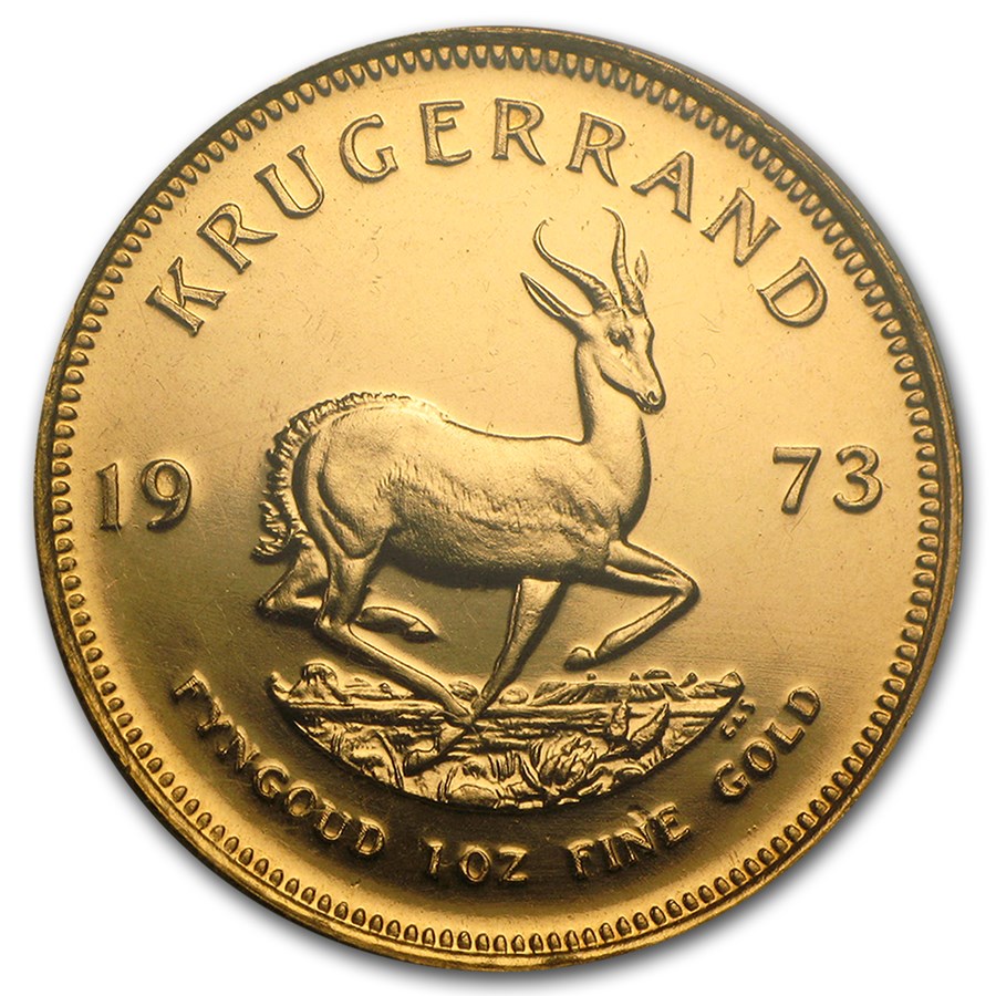 1973 South Africa 1 oz Proof Gold Krugerrand