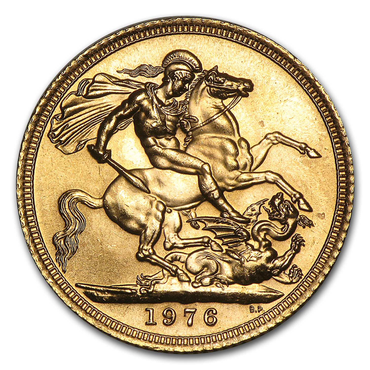 Buy 1974-1982 British Gold Sovereign Elizabeth II BU | APMEX