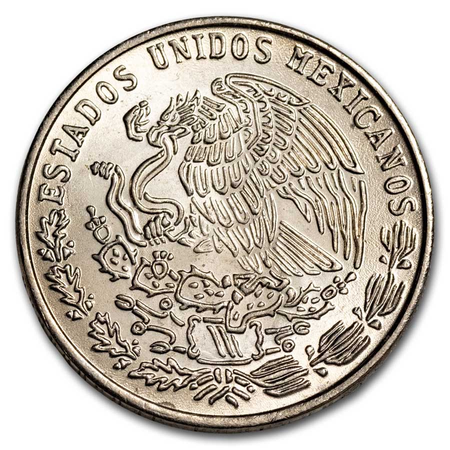 Buy 1974-1983 Mexico Copper-Nickel 20 Centavos BU | APMEX