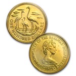 1974 Bahamas 4-Coin Gold Set BU (AGW 0.8045)