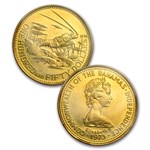 1974 Bahamas 4-Coin Gold Set BU (AGW 0.8045)