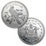1974 Belize 8-Coin Proof Set (ASW 2.8377)