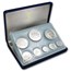 1974 Belize 8-Coin Proof Set (ASW 2.8377)