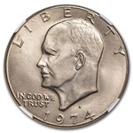 1974-D Clad Eisenhower Dollar MS-64 NGC