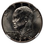 1974-D Clad Eisenhower Dollar MS-67 NGC