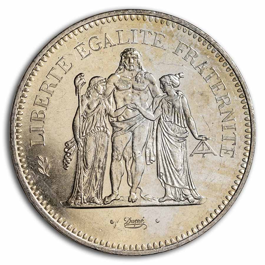 Buy 1974 France Silver 50 Francs Hercules BU | APMEX