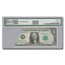 1974 (G-Chicago) $1 FRN CU-64 PMG (Fr#1908-G) Fold Over Error
