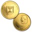 1974 Israel Ben-Gurion Commemorative Gold & Silver Set
