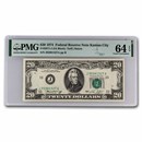 1974 (J-Kansas City) $20 FRN CH CU-64 EPQ PMG (Fr#2071-J)