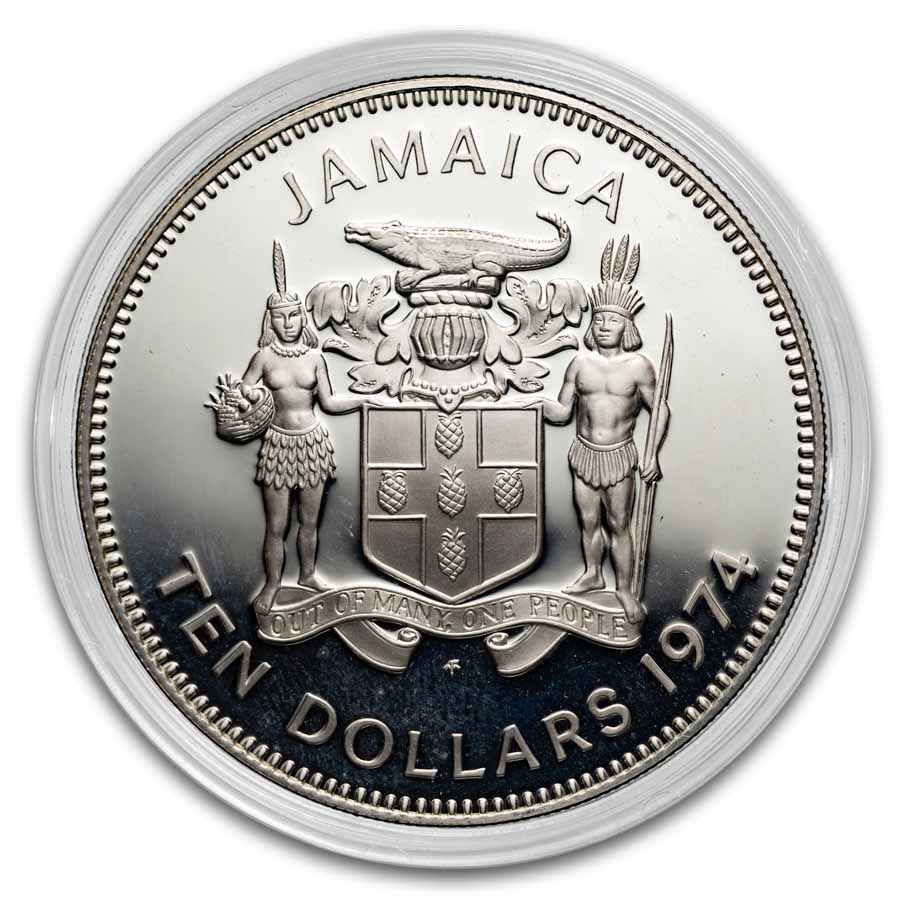 Buy 1974 Jamaica Silver $10 Sir Henry Morgan Proof | APMEX