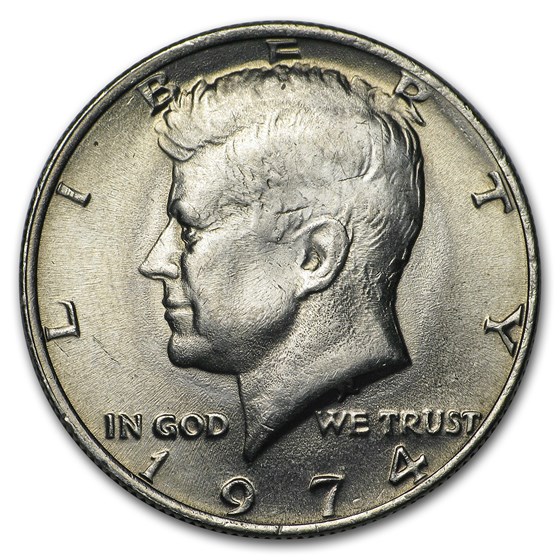 1974 Kennedy Half Dollar BU