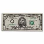 1974 (L-San Francisco) $5 FRN CU (Fr#1973-L)