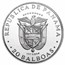 1974 Panama Silver 20 Balboas Simon Bolivar Proof