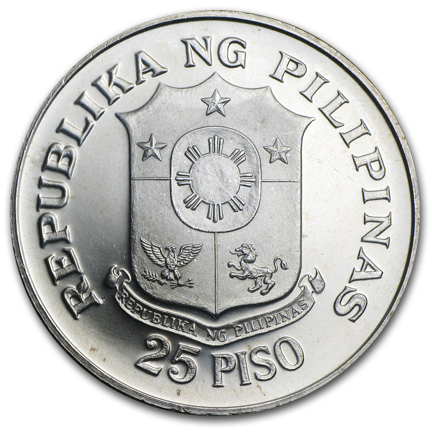 Buy 1974 Philippines Silver 25 Piso Central Bank Proof | APMEX