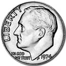 1974 Roosevelt Dime BU