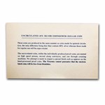 1974-S 40% Silver Eisenhower Dollar BU (Blue Mint Envelope)