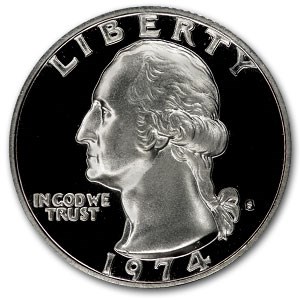 1974-S Washington Quarter Gem Proof 1974-S Washington Quarter Gem Proof
