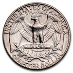 1974 Washington Quarter 40-Coin Roll BU