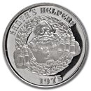 1975 1/2 oz Silver Round - Coca-Cola (Santa's Helpers)