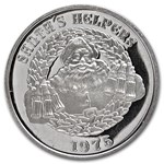 1975 1/2 oz Silver Round - Coca-Cola (Santa's Helpers)