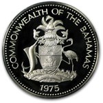 1975 Bahamas Silver $2 Proof