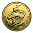 1975 Barbados Gold $100 350th Anniversary BU