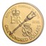 1975 Bermuda Gold $100 Royal Visit BU/Proof