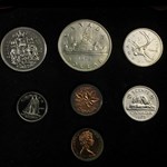 1975 Canada 7 Coin Nickel Custom Set Red Case