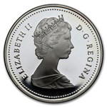 1975 Canada Silver Dollar Specimen (Calgary Centennial w/OGP)