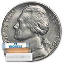1975-D Jefferson Nickel 40-Coin Roll BU