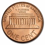 1975-D Lincoln Cent BU (Red)