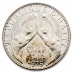 1975 Haiti Proof Silver 25 Gourdes Women's Year PR-67 PCGS