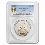1975 Haiti Proof Silver 25 Gourdes Women's Year PR-67 PCGS