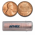 1975 Lincoln Cent 50-Coin Roll BU