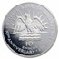 1975 Malawi Silver 10 Kwacha Proof (10th Ann of the Bank)
