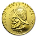 1975 Panama Gold 100 Balboas BU