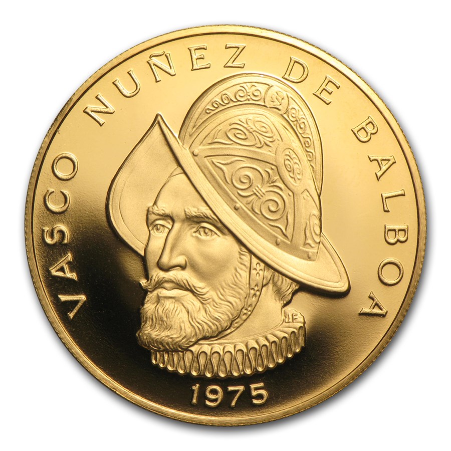 1975 Panama Gold 100 Balboas Proof