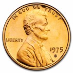 1975-S Lincoln Cent 50-Coin Roll Gem Proof