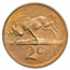 1975 South Africa 10-Coin Gold Proof Set (1 Rand & 2 Rand)