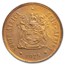 1975 South Africa 10-Coin Gold Proof Set (1 Rand & 2 Rand)