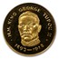 1975 Tonga Proof Gold 50 Pa'Anga Constitution PF-68 NGC